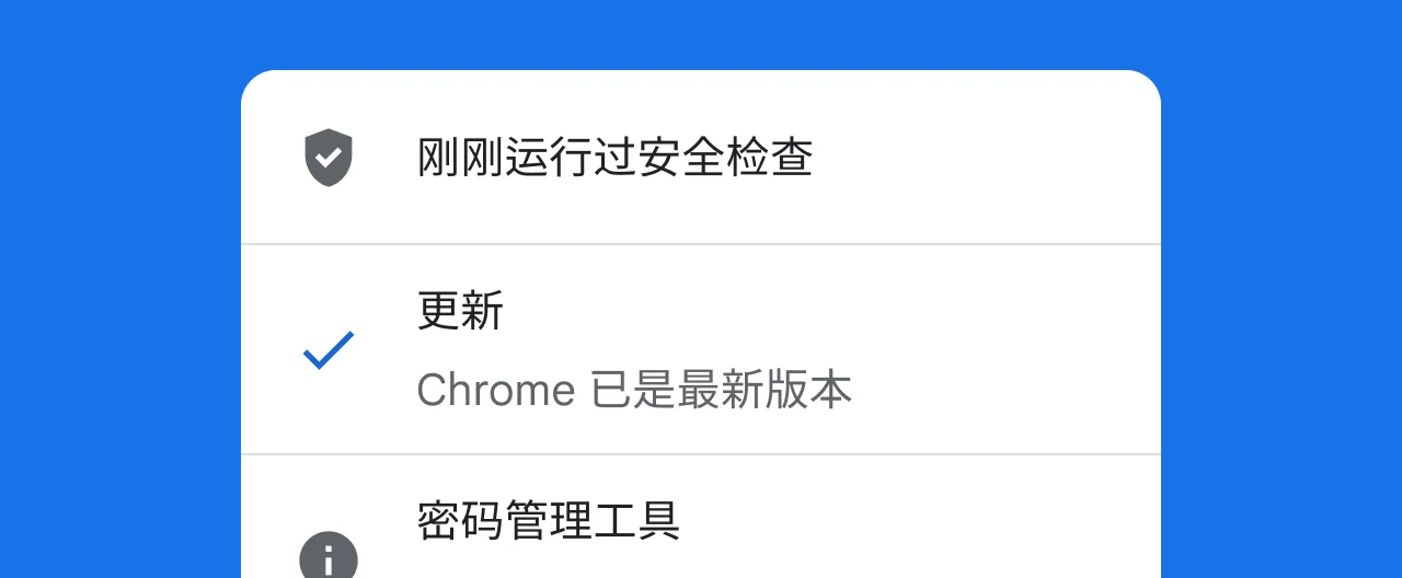 Chrome 安全检查